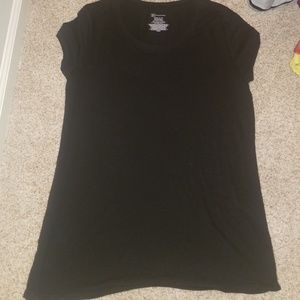 Black Plain T-shirt